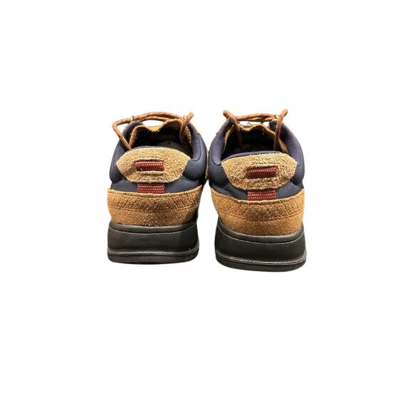 Teva men’s highside 84 shoes size 8 pecan brown navy leather suede hiking main image 8